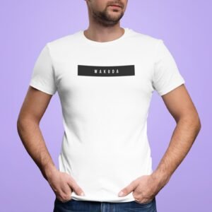 White Wakuda - Printed T-shirt - Wakuda