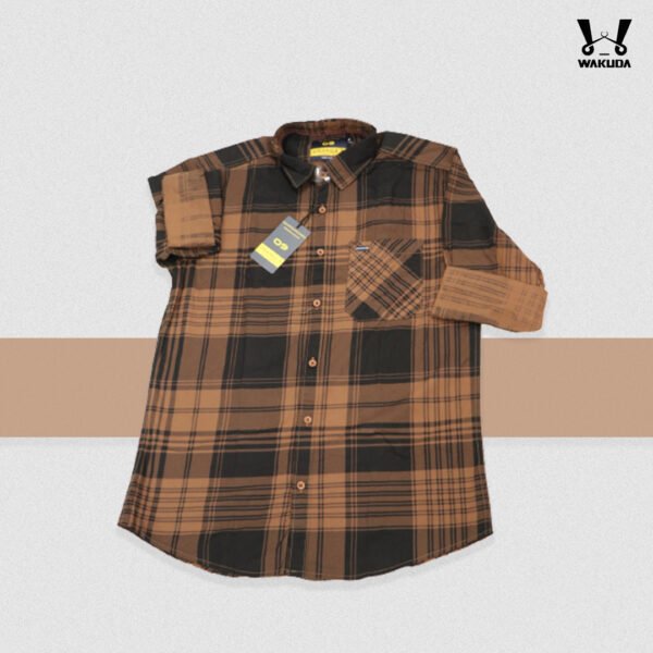 Orange Checked  - Full Hand - Wakuda - Image 3