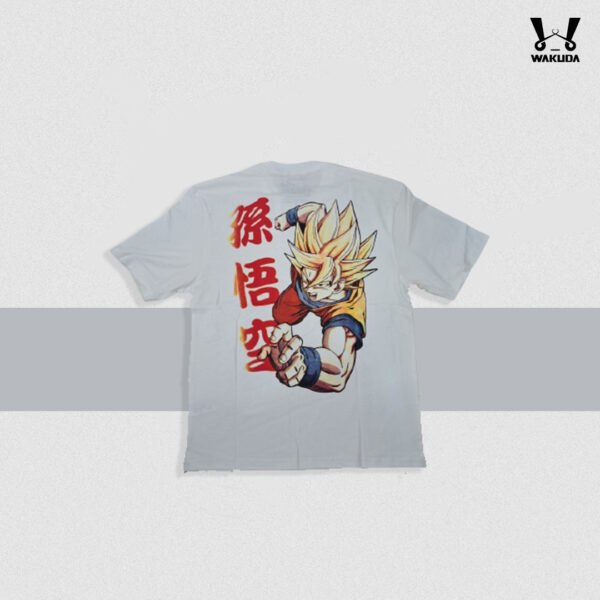 DBZ White - Surplus Oversized Printed - Wakuda