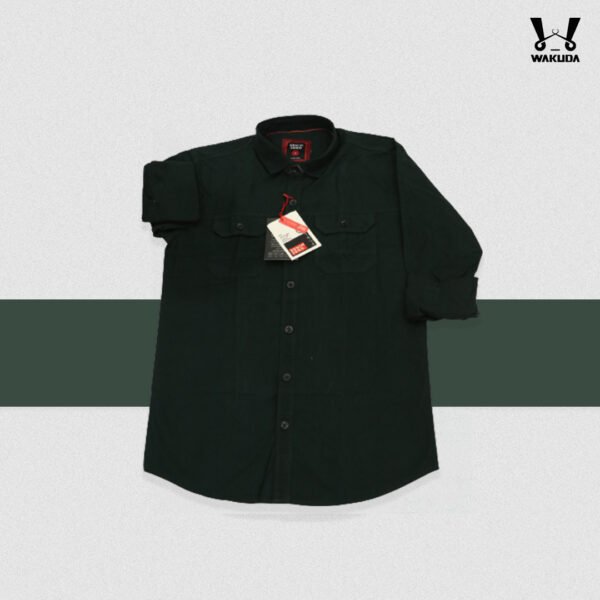 Dark Green - Double Pocket - Wakuda - Image 2