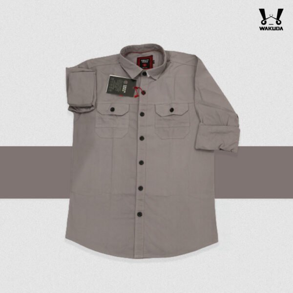 Powder Grey - Double Pocket - Wakuda - Image 3