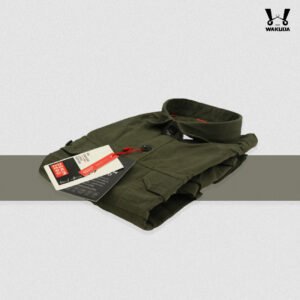 Olive Green - Double Pocket - Wakuda