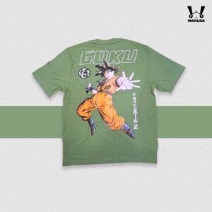 DBZ Light Green  - Surplus Oversized Printed - Wakuda