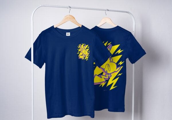 Wakuda Japanese - Print Round Neck - Half Sleeve - Wakuda