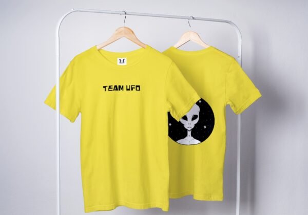 Team UFO - Print Round Neck - Half Sleeve - Wakuda