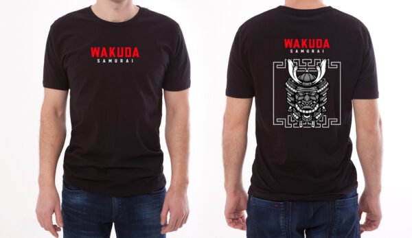 Wakuda samurai -  Print Round Neck - Half Sleeve - Wakuda