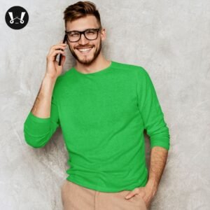 Green Round Neck- Full Sleeve - Wakuda